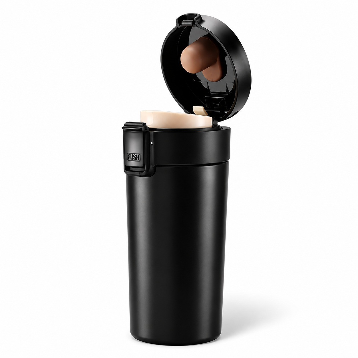 VACCUM INSULATED MUG 300 ML BLACK