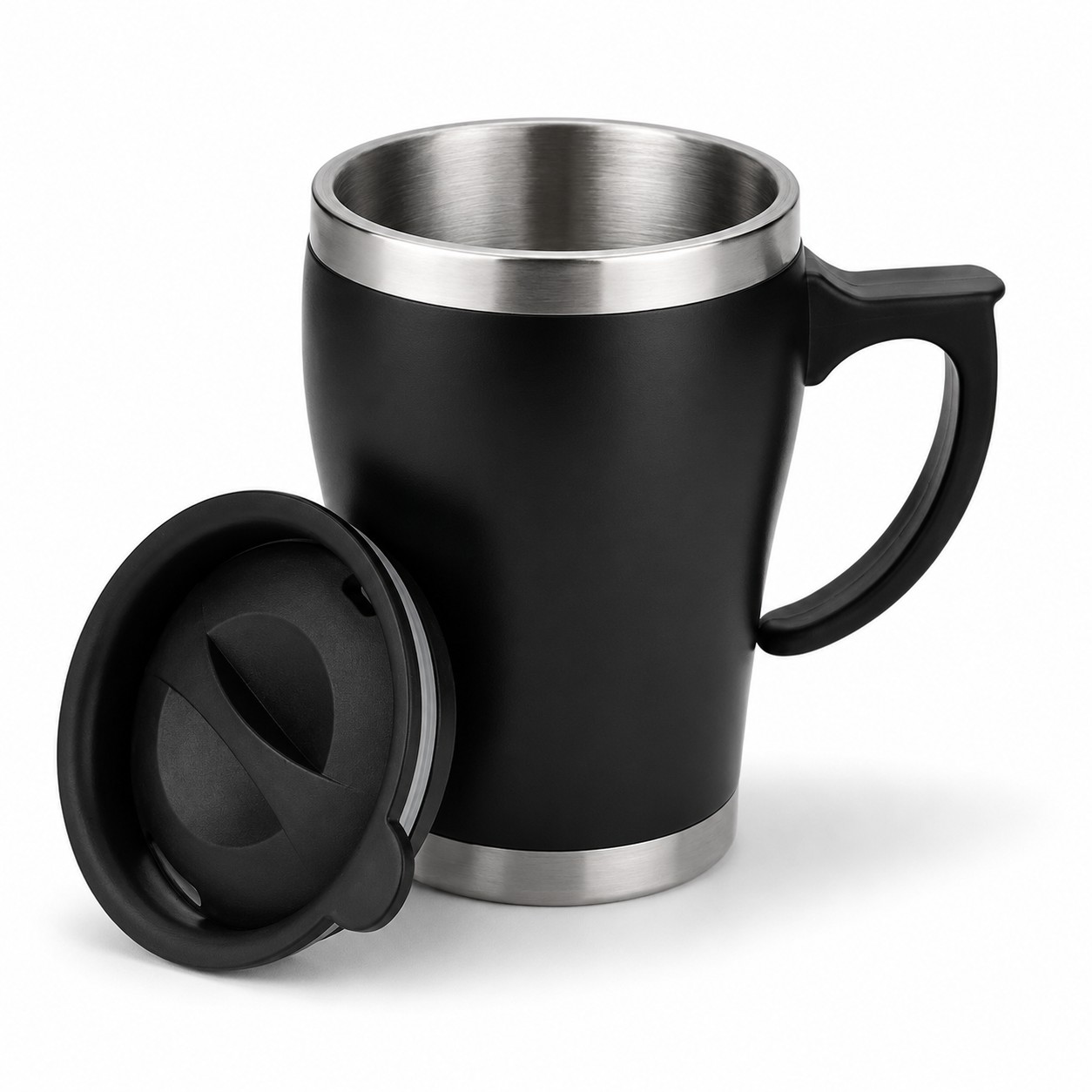 STEEL COFFEE MUG 350 ML