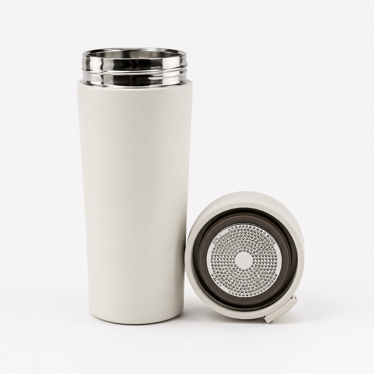 VACCUM INSULATED MUG 300 ML WHITE image 4