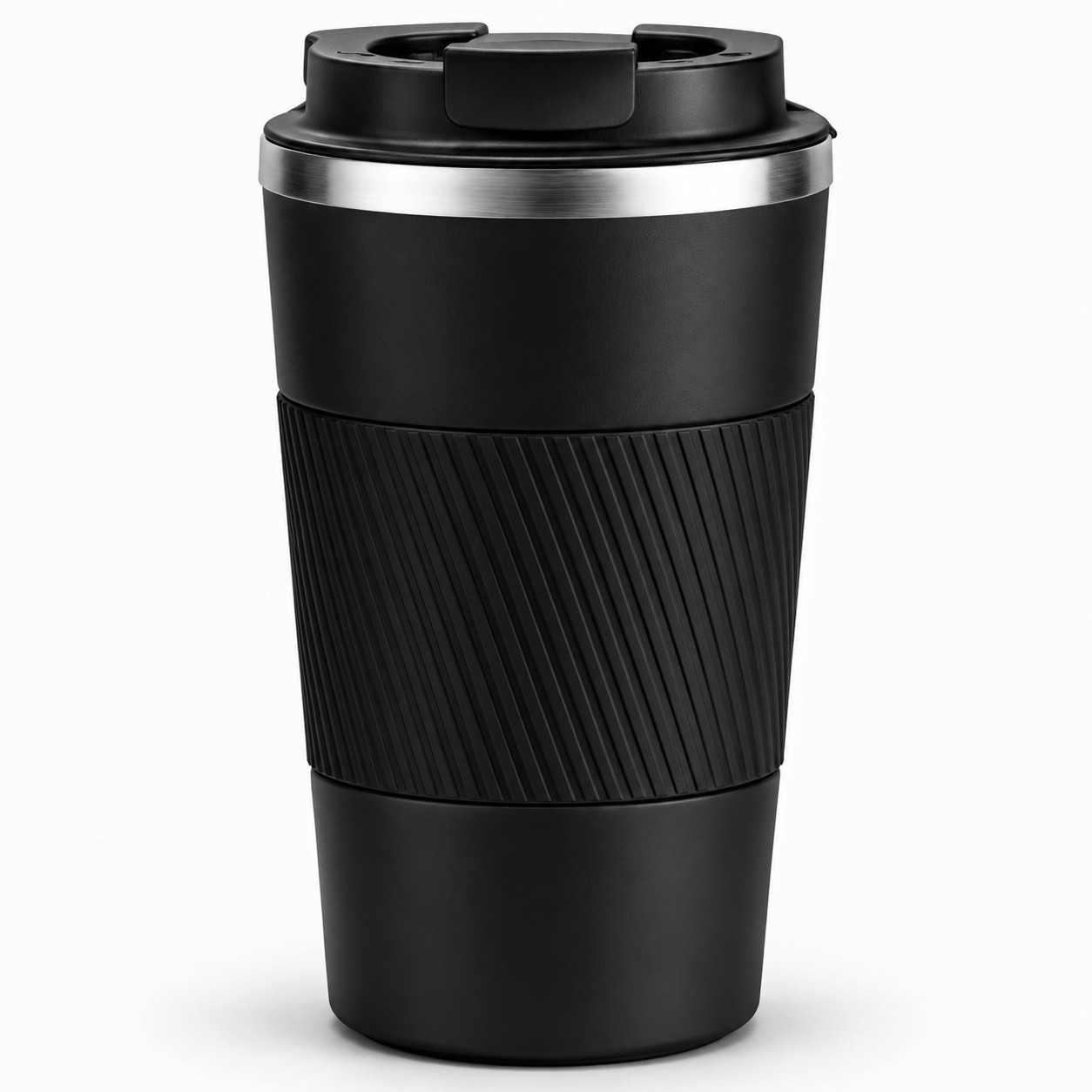VACUUM COFFEEE MUG 400 ML BLACK
