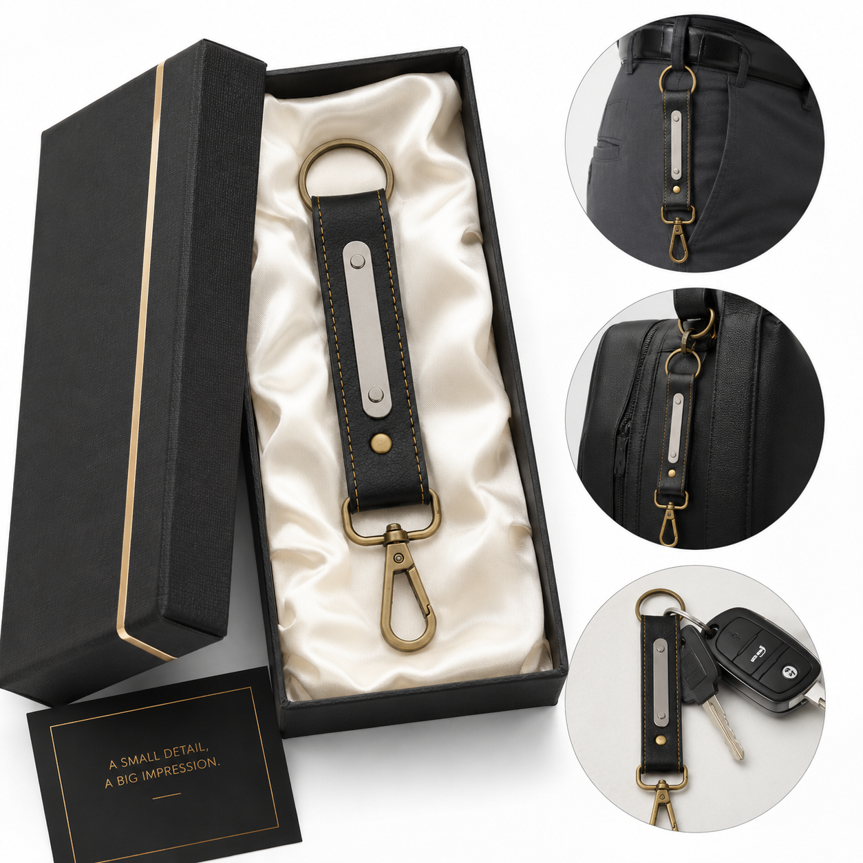 KEYCHAINS MYC 03 BLACK / MYC 04 BROWN